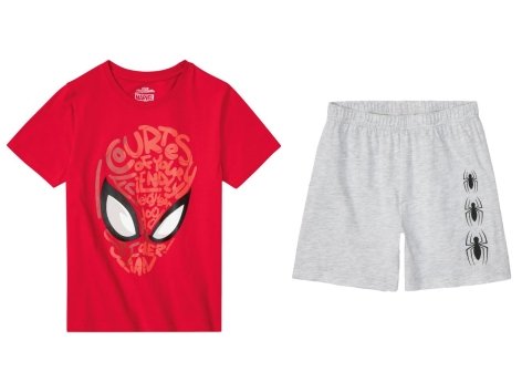 Pigiama corto da bambino "Spider-man, Nasa, Jurassic World"