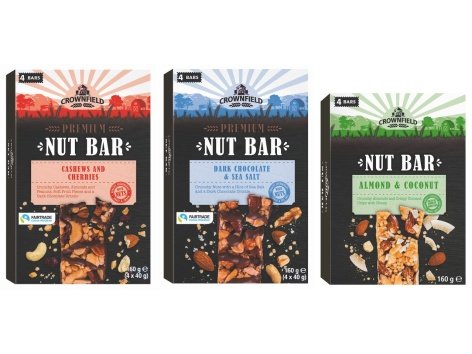 Barrette con frutta e frutta secca