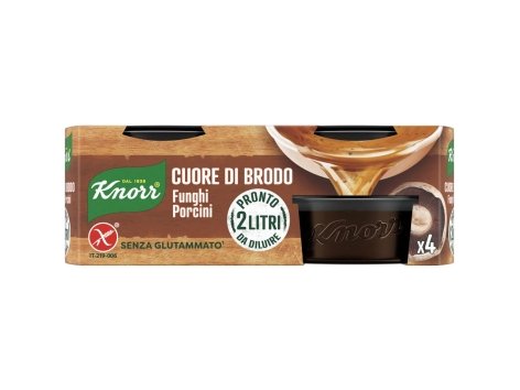 Cuore di brodo delicato/funghi porcini