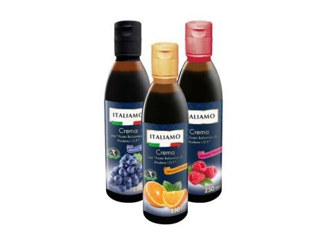 Crema con “Aceto Balsamico di Modena IGP”