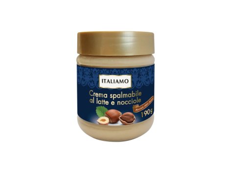 Crema spalmabile al latte e nocciole