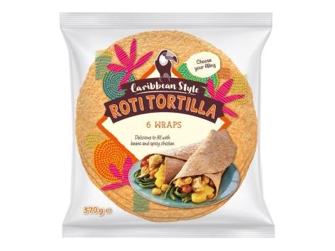 Wraps in stile caraibico