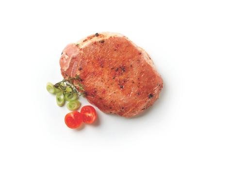 Tagliata di lonza di suino marinata