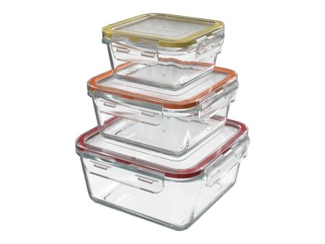 Contenitori salvafreschezza in vetro