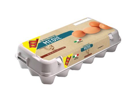 18 uova medie