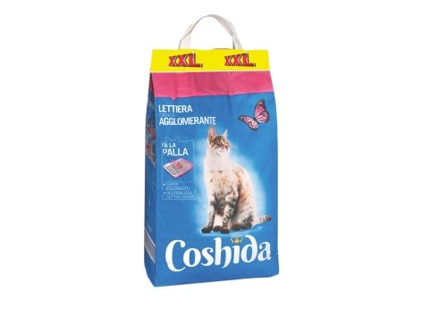 Lettiera igienica agglomerante per gatti