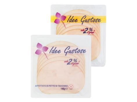 Affettato di petto di pollo o di tacchino