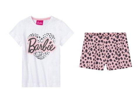 Pigiama corto o camicia da notte per bambina "Barbie, Paw Patrol, Peppa Pig"