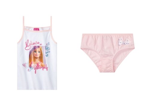 Coordinato intimo da bambina "Paw Patrol, Peppa Pig, Barbie"