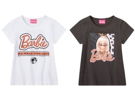 T-shirt da bambina "Barbie, Paw Patrol, Peppa Pig"