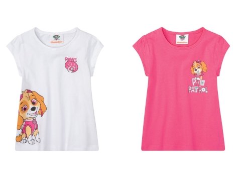 T-shirt da bambina "Barbie, Paw Patrol, Peppa Pig"