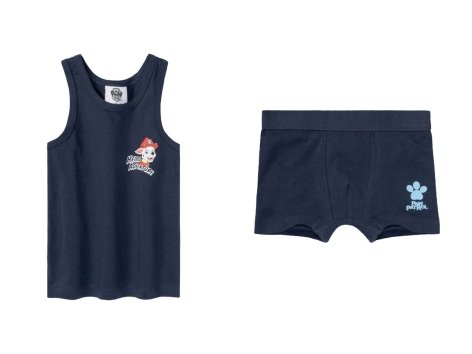 Coordinato intimo da bambino "Transformers, Paw Patrol, Jurassic World"