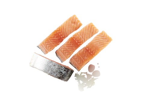 Filetto di salmone con pelle