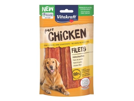 Filetti di pollo per cani