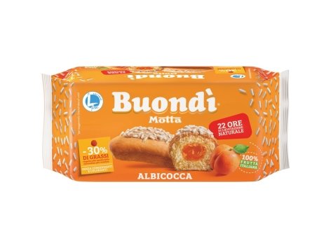 Buondì merendina ripiena all'albicocca