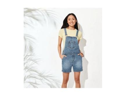 Salopette in jeans da donna