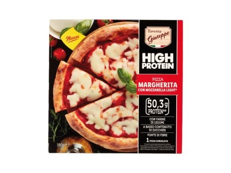 Pizza Margherita high protein