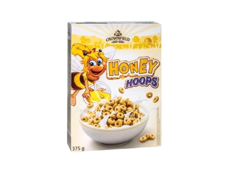 Anelli di cereali al miele