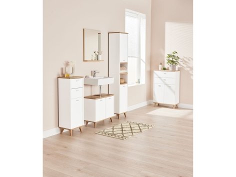 Armadietto a colonna per bagno