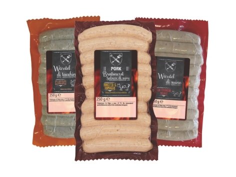 Würstel di suino o tacchino bolliti