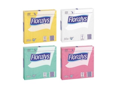 Tovagliori colorati 3 veli