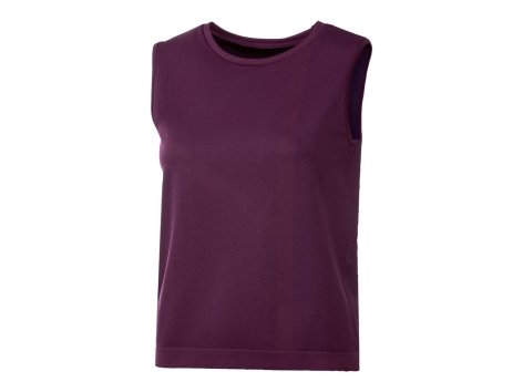 Canotta sportiva da donna senza cuciture