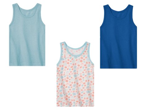 Canotta da bambina in cotone biologico