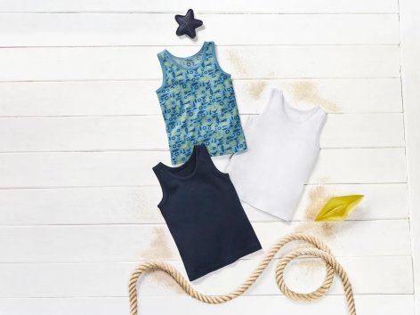 Canotta da bambino in cotone biologico