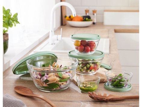 Set ciotole in vetro