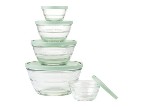 Set ciotole in vetro