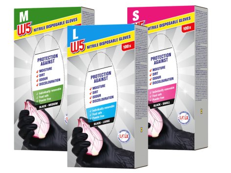Guanti monouso in nitrile