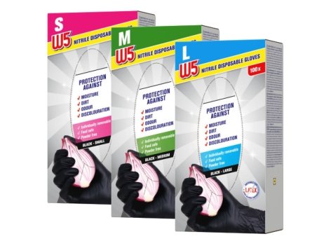 Guanti monouso in nitrile