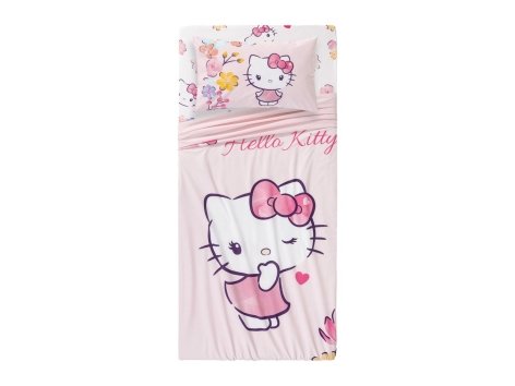 Completo lenzuola singole “Paw Patrol, Peppa Pig, Jurassic World, Hello Kitty, Batman”