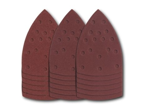 Set carta abrasiva per levigatrice o smerigliatrice