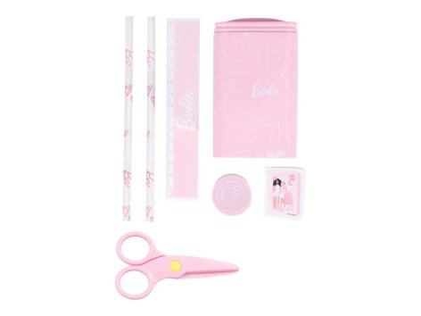 Set cancelleria o tappetino da scrivania "Minecraft, Harry Potter, Spider-Man, Barbie"