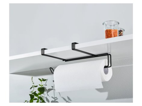 Supporto per tazze, bicchieri o portarotolo per mensola