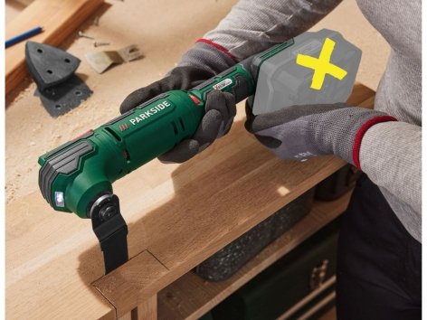 Elettroutensile multiuso ricaricabile