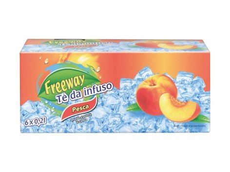 Tè da infuso alla pesca