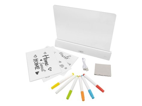 Lavagna da disegno decorativa a LED