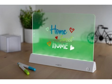 Lavagna da disegno decorativa a LED