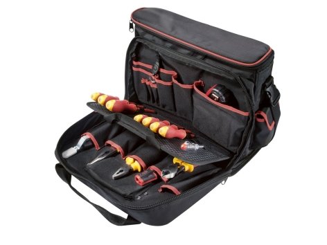 Borsa con attrezzi per elettricista