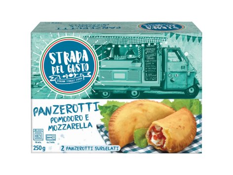 Panzerotti con pomodoro e mozzarella