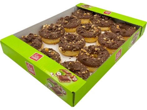 Donut con cioccolato alla nocciola