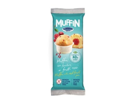 Muffin con frutti rossi