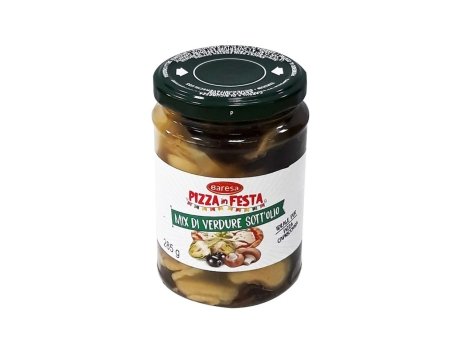 Mix di verdure in olio di semi di girasole