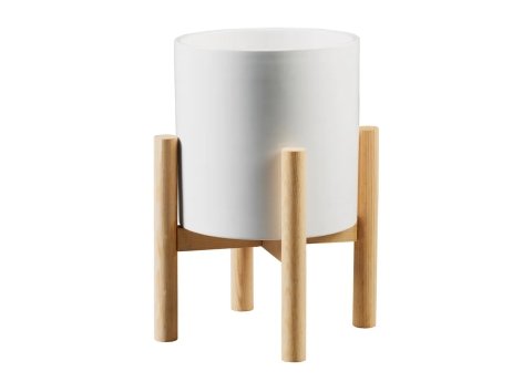 Portavaso in ceramica con supporto