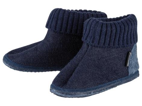 Pantofole in feltro per bambini