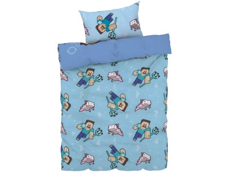 Parure copripiumino per bambini "Minecraft"