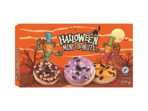 Mini Halloween donuts