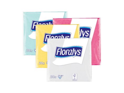 Tovaglioli colorati 3 veli